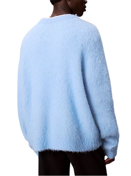 Maglione in misto alpaca con logo Calvin Klein Jeans | LV04RD306GC12